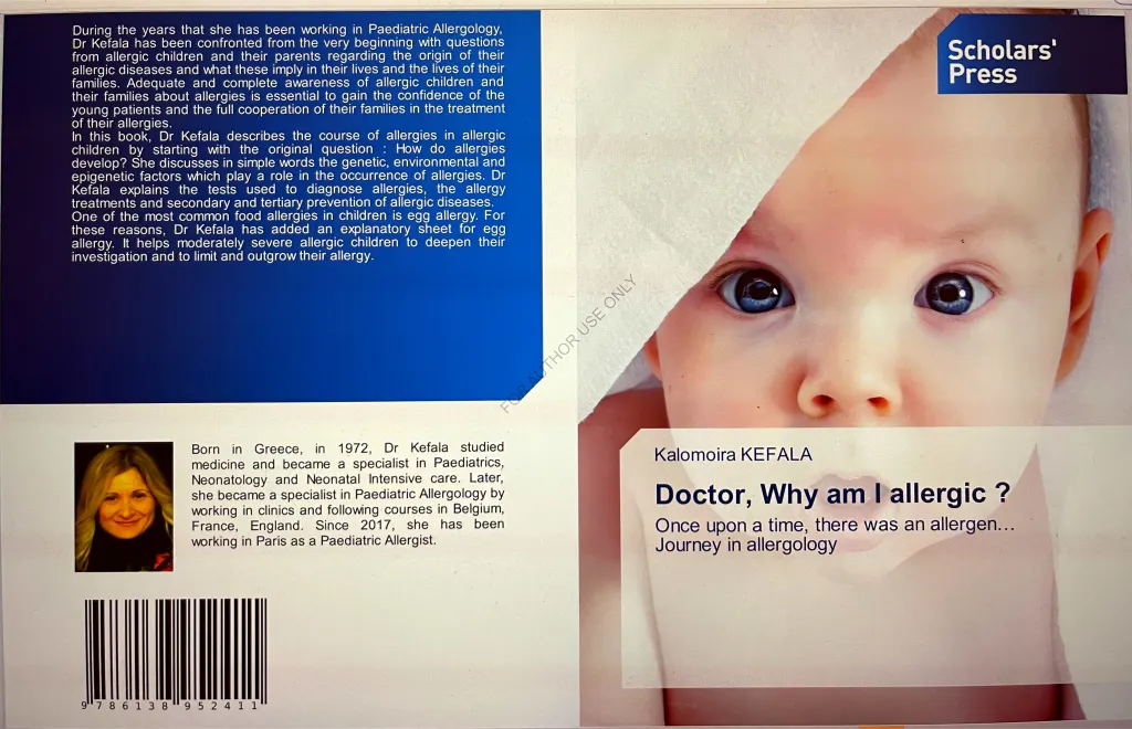 Couverture du livre 3 publié par le Dr Kalomoira Kefala